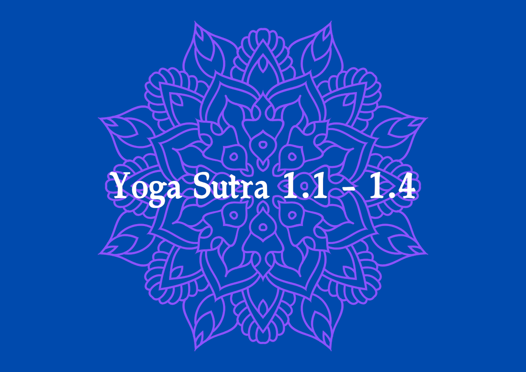 Sutra 1.1 1.4