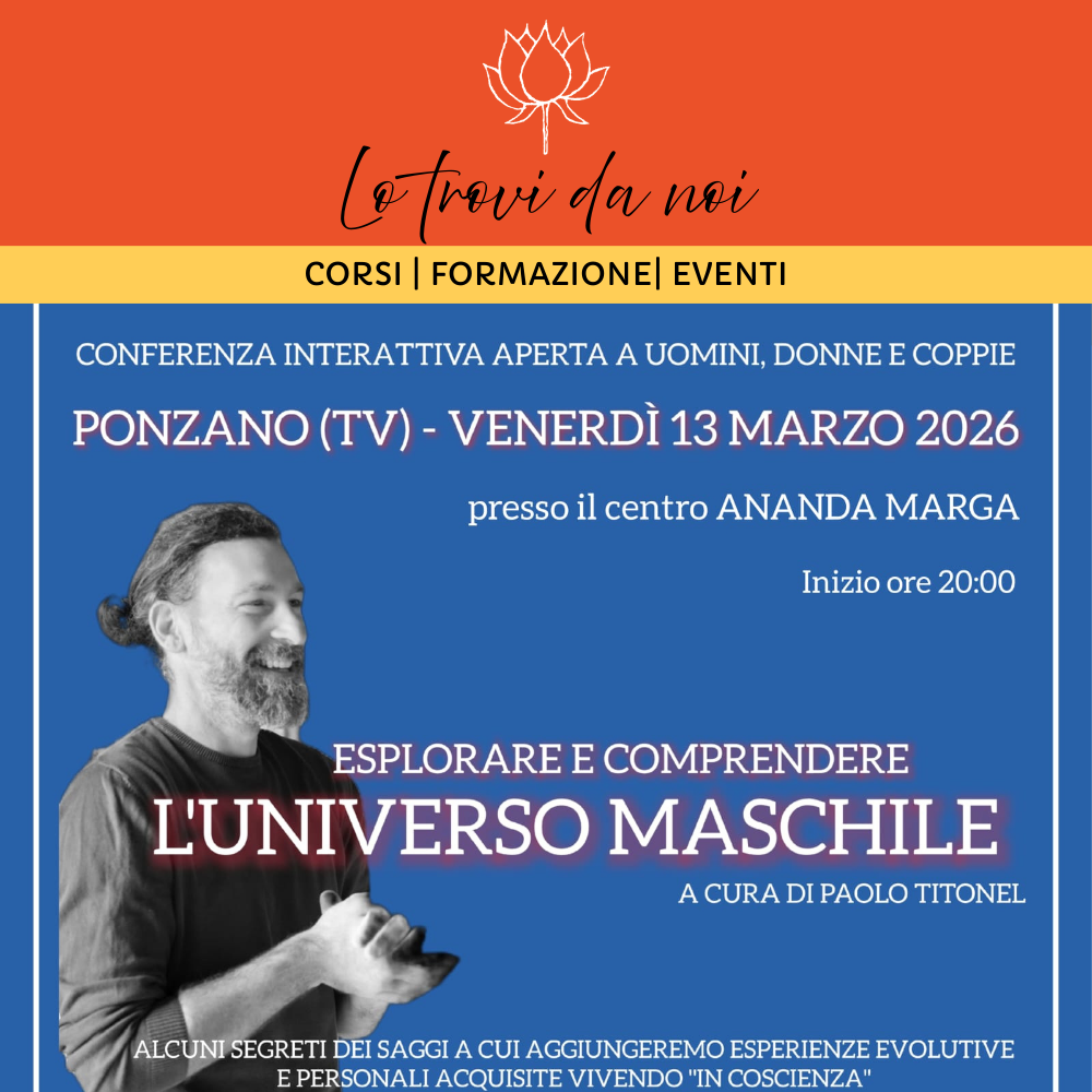 conferenza esplorare l'universo maschile